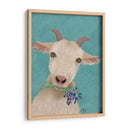 Cabra Y Bluebells - Fab Funky | Cuadro decorativo de Canvas Lab