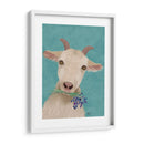 Cabra Y Bluebells - Fab Funky | Cuadro decorativo de Canvas Lab