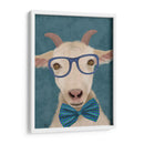 Cabra Nerd - Fab Funky | Cuadro decorativo de Canvas Lab