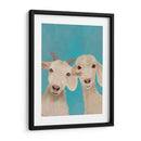 Dúo De Cabra, Mirándote - Fab Funky | Cuadro decorativo de Canvas Lab