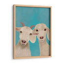 Dúo De Cabra, Mirándote - Fab Funky | Cuadro decorativo de Canvas Lab
