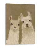 Llama Dúo, Mirándote - Fab Funky | Cuadro decorativo de Canvas Lab