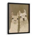 Llama Dúo, Mirándote - Fab Funky | Cuadro decorativo de Canvas Lab