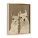 Llama Dúo, Mirándote - Fab Funky | Cuadro decorativo de Canvas Lab