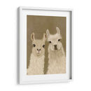 Llama Dúo, Mirándote - Fab Funky | Cuadro decorativo de Canvas Lab