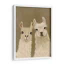 Llama Dúo, Mirándote - Fab Funky | Cuadro decorativo de Canvas Lab