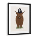 Policía De Vaca Highland - Fab Funky | Cuadro decorativo de Canvas Lab