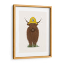 Bombero De La Vaca De Las Tierras Altas - Fab Funky | Cuadro decorativo de Canvas Lab