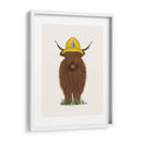 Bombero De La Vaca De Las Tierras Altas - Fab Funky | Cuadro decorativo de Canvas Lab
