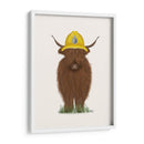 Bombero De La Vaca De Las Tierras Altas - Fab Funky | Cuadro decorativo de Canvas Lab