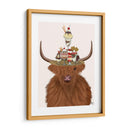 Sombrero De Vacas Y Helados Highland - Fab Funky | Cuadro decorativo de Canvas Lab