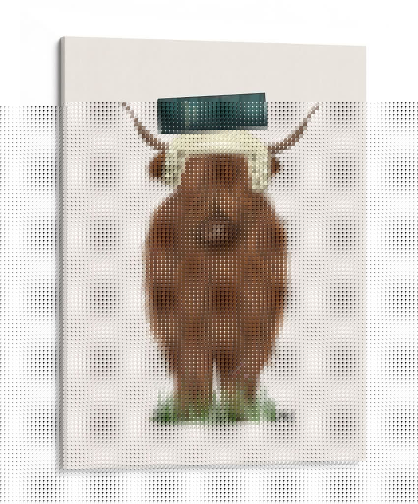 Abogado De Vacas De La Tierras Altas - Fab Funky | Cuadro decorativo de Canvas Lab