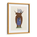 Chef De Vaca Highland - Fab Funky | Cuadro decorativo de Canvas Lab