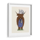 Chef De Vaca Highland - Fab Funky | Cuadro decorativo de Canvas Lab