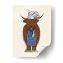 Chef De Vaca Highland - Fab Funky | Cuadro decorativo de Canvas Lab