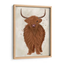 Vaca Highland 1, Llena - Fab Funky | Cuadro decorativo de Canvas Lab