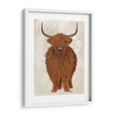 Vaca Highland 1, Llena - Fab Funky | Cuadro decorativo de Canvas Lab