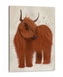 Highland Cow 2, Completo - Fab Funky | Cuadro decorativo de Canvas Lab