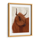 Highland Cow 2, Retrato - Fab Funky | Cuadro decorativo de Canvas Lab
