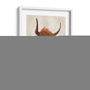 Highland Cow 2, Retrato - Fab Funky | Cuadro decorativo de Canvas Lab