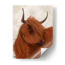 Highland Cow 2, Retrato - Fab Funky | Cuadro decorativo de Canvas Lab