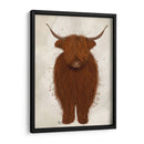 Highland Cow 3, Completo - Fab Funky | Cuadro decorativo de Canvas Lab