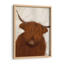Vaca Highland 3, Retrato - Fab Funky | Cuadro decorativo de Canvas Lab
