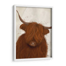 Vaca Highland 3, Retrato - Fab Funky | Cuadro decorativo de Canvas Lab