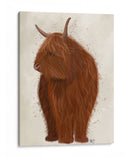 Highland Cow 4, Completo - Fab Funky | Cuadro decorativo de Canvas Lab