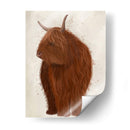 Highland Cow 4, Completo - Fab Funky | Cuadro decorativo de Canvas Lab