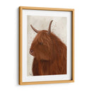 Vaca Highland 4, Retrato - Fab Funky | Cuadro decorativo de Canvas Lab