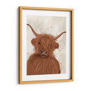Highland Cow 8, Retrato - Fab Funky | Cuadro decorativo de Canvas Lab