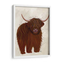 Highland Cow 5, Completo - Fab Funky | Cuadro decorativo de Canvas Lab