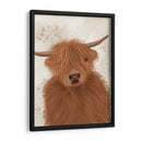 Highland Cow 10, Retrato - Fab Funky | Cuadro decorativo de Canvas Lab