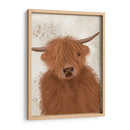 Highland Cow 10, Retrato - Fab Funky | Cuadro decorativo de Canvas Lab