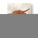Highland Cow 10, Retrato - Fab Funky | Cuadro decorativo de Canvas Lab