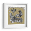 Livoris Feritas Lion Design, Cuadrado - Fab Funky | Cuadro decorativo de Canvas Lab