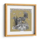 Livoris Feritas Cebra Diseño, Cuadrado - Fab Funky | Cuadro decorativo de Canvas Lab