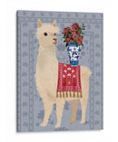 Llama Chinoiserie 2 - Fab Funky | Cuadro decorativo de Canvas Lab
