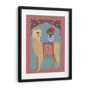 Llama Chinoiserie 3 - Fab Funky | Cuadro decorativo de Canvas Lab