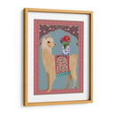 Llama Chinoiserie 3 - Fab Funky | Cuadro decorativo de Canvas Lab