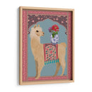 Llama Chinoiserie 3 - Fab Funky | Cuadro decorativo de Canvas Lab