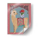Llama Chinoiserie 3 - Fab Funky | Cuadro decorativo de Canvas Lab