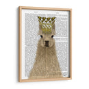 Llama Queen Book Print - Fab Funky | Cuadro decorativo de Canvas Lab