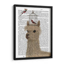 Llama Y Birdcage Librer Imprimir - Fab Funky | Cuadro decorativo de Canvas Lab