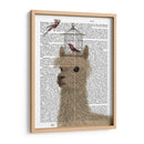Llama Y Birdcage Librer Imprimir - Fab Funky | Cuadro decorativo de Canvas Lab