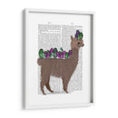 Llama Owls, Libro Completo Imprimir - Fab Funky | Cuadro decorativo de Canvas Lab