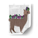 Llama Owls, Libro Completo Imprimir - Fab Funky | Cuadro decorativo de Canvas Lab