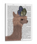 Llama Buhs, Retrato Libro Imprimir - Fab Funky | Cuadro decorativo de Canvas Lab