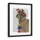 Llama Tradicional 2, Retrato Libro De Impresión - Fab Funky | Cuadro decorativo de Canvas Lab